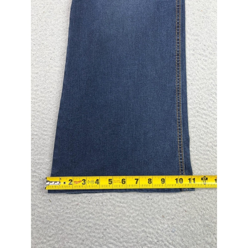 Torrid Luxe Slim Boot Jeans Womens 18R Blue Medium Wash Mid Rise Stretch Denim - Picture 12 of 12